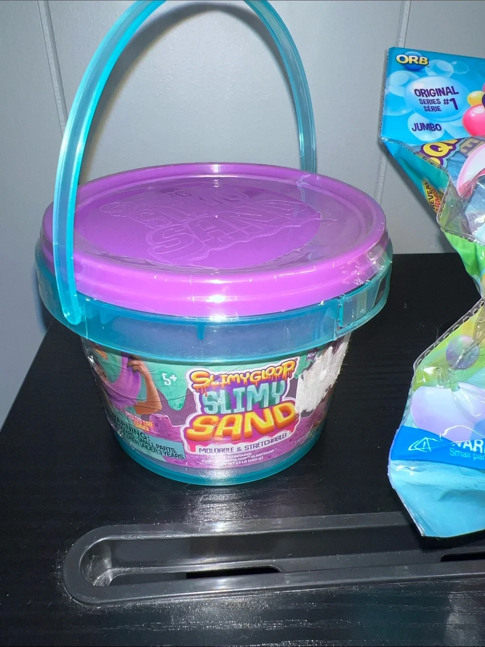 Brand new, never opened 2 Jumbo pack Bubbleezz and Slimysand